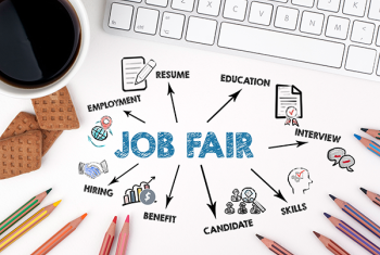 Job Fair stock