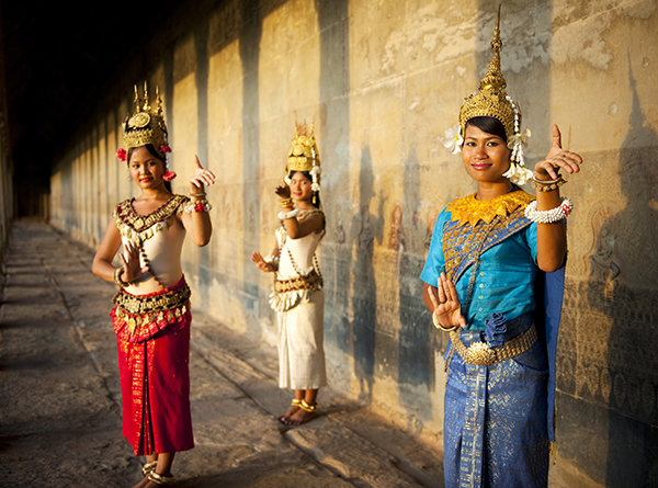 Khmer New Year stock photo