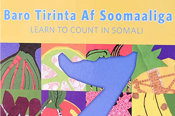 Somali counting book cover