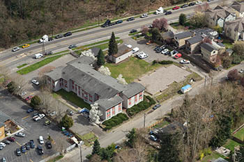 Aerial view of Lam Bow Apartments