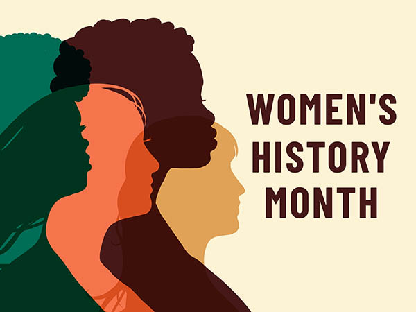 Women's History Month banner