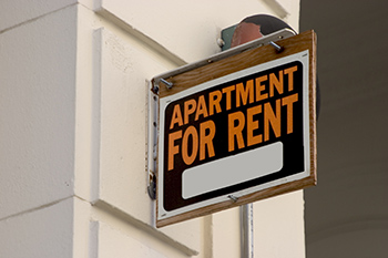 For rent sign