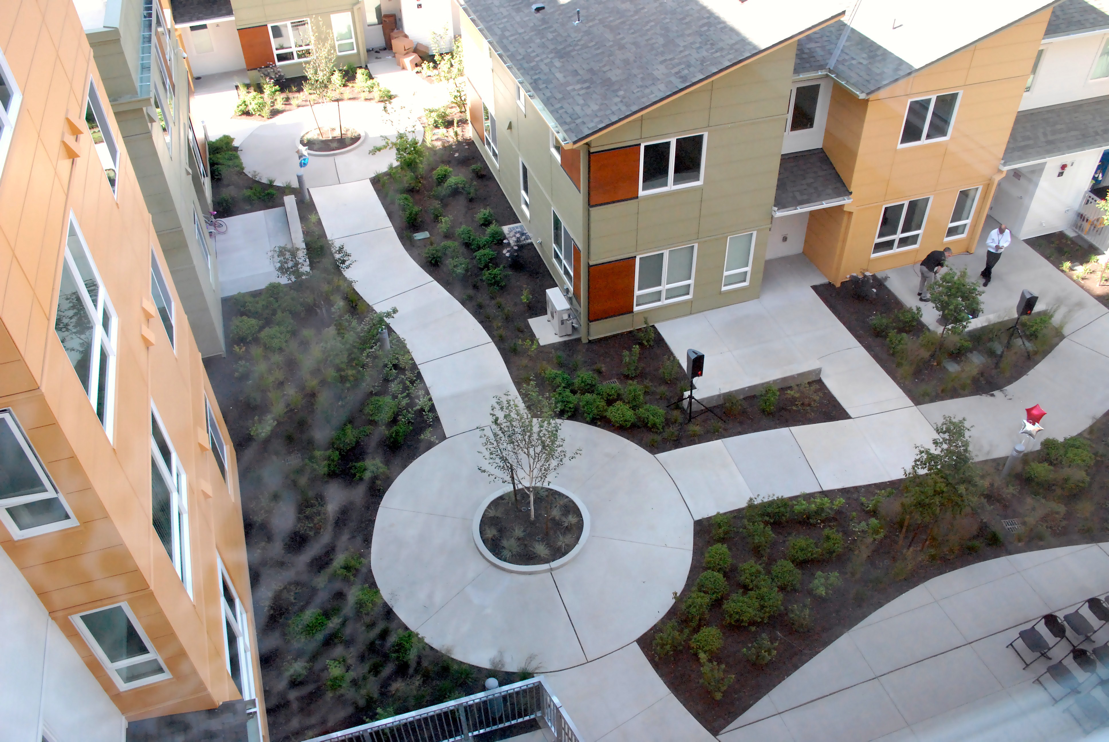 Aerial view of Kebero Court