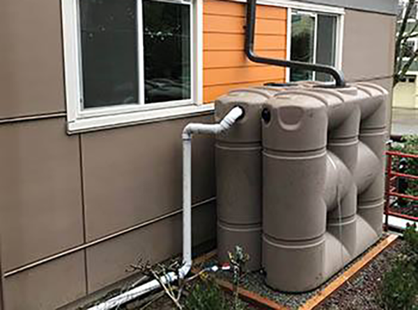 Cisterns for storing rain water