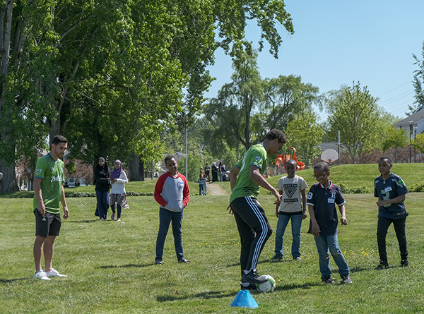 Rave Foundation Soccer Clinic