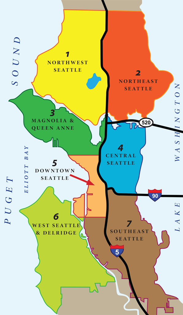 Zip Code Map Seattle Neighborhoods - Gretal Gilbertine