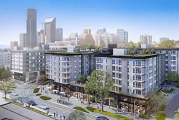 Large apartment building
