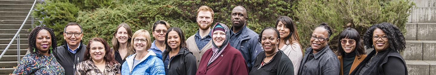 Group of SHA staff