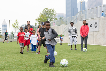 Soccer at Yesler