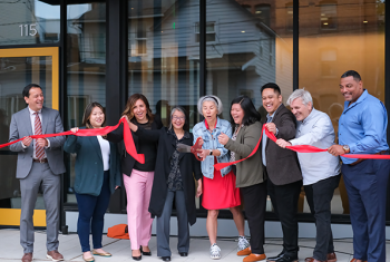 Ribbon cutting at SCIPDA