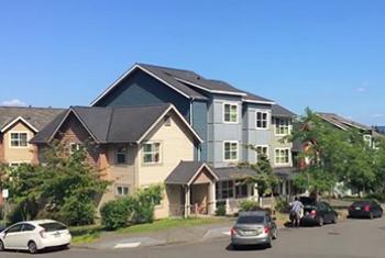 Homes on a street