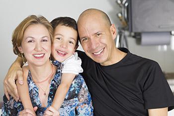 Woman, Man and boy