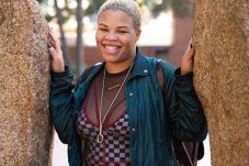 Young woman smiling
