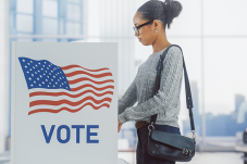Person voting