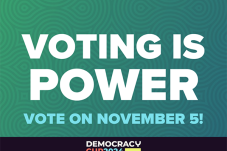 voting is power vote on november 5