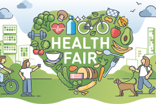 Health fair image graphic