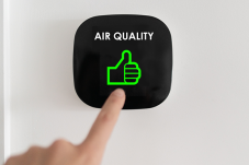 Air quality stock image
