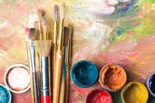 stock image of painting