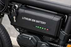 Stock photo of lithium ion battery