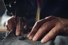 Image of person sewing
