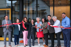 Ribbon cutting at SCIPDA