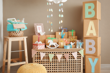 Image of baby shower setting