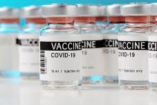Vials of COVID-19 vaccines