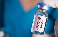 Vial of 'COVID-19 vaccine'