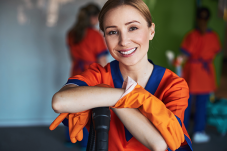 Image of female maintenance worker
