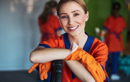 Image of female maintenance worker