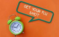 Flu shot graphic