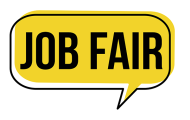 Job fair stock image