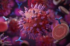 Omnicron virus graphic