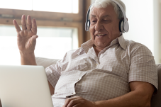 Person on computer