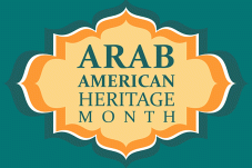 Graphic of 'Arab American Heritage Month'