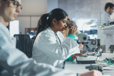Stock photo of a student