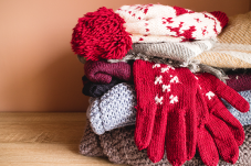 Warm clothes for winter
