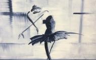 Painting of ballerina dancing