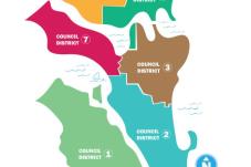 Seattle Council district map 