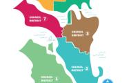Seattle Council district map 