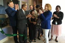 Ribbon cutting at Red Cedar