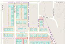 Map of NewHolly