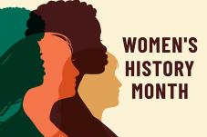 Women's History Month banner