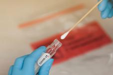 COVID nasal swab testing 