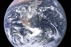 View of Earth from space