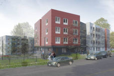 Rendering  of Lam Bow apartments