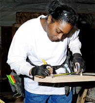 High Point apprentice Kim Collins