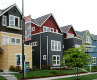 For-sale town houses at High Point.