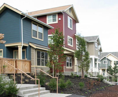 The western portion of the site now includes 312 low-income rental units and 123 for-sale homes. An additional 31 homes will complete the build out this year to bring the total of housing units on the west side to 466.